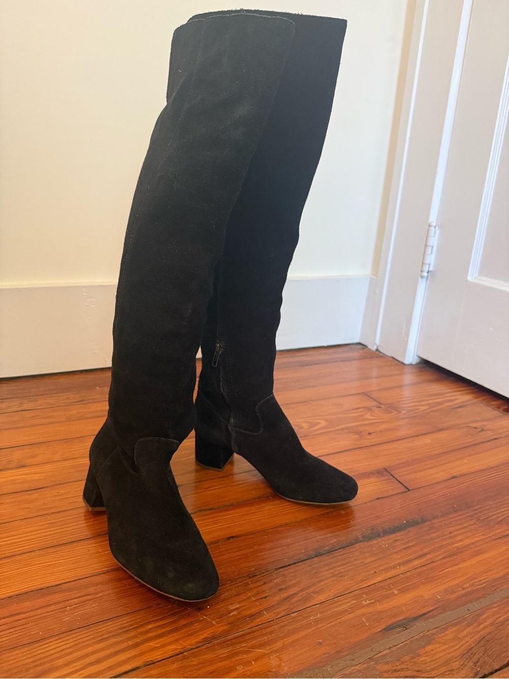 Madewell Over-the-Knee Suede Boots, Sz 7.5